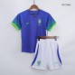 Coppa del mondo 2022 Seconda Maglia Brasile Bamino